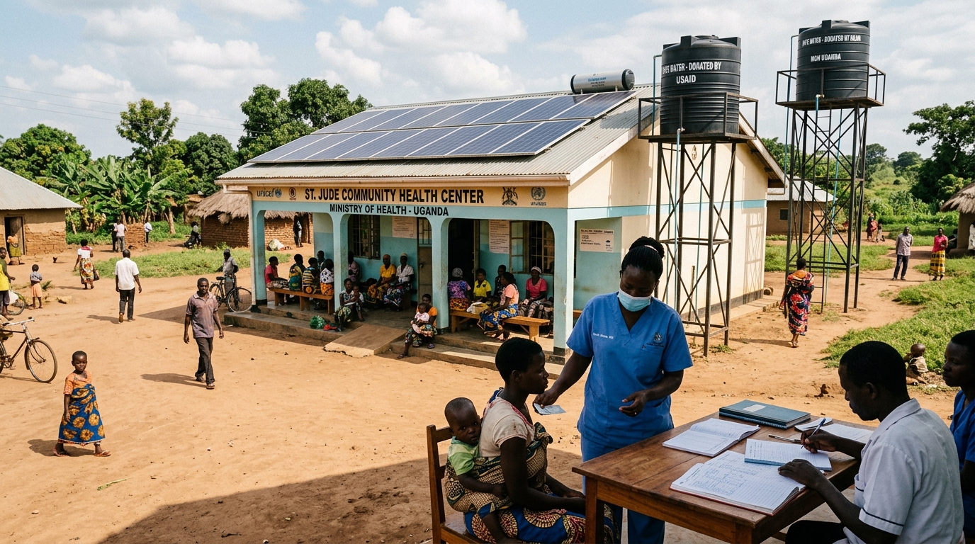 MUKONO WATCH: Solar Pump Failure Leaves Nakifuma Health Centre IV Without Running Water